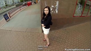 Prekleto Očala - želela Je občutek moj kurac v notranjosti