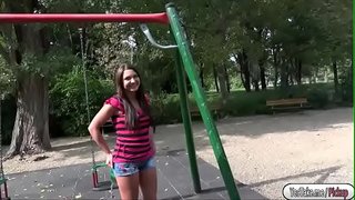 Kristina трахнули ictimai görə pul