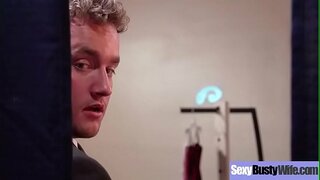 Mafana Big Tits mpikarakara tokantrano (Darling Danika) Mahazo Banged Mafy Amin&#039;ny Fomba Kasety vid-09