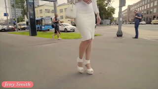 Dom jeny smith an chuid is fearr sexy cailín ar an tsráid