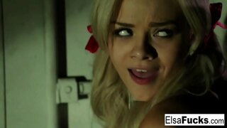 Blond babe pride banged